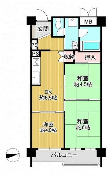 区画図 12月下旬ごろハウスクリーニングを予定しております。