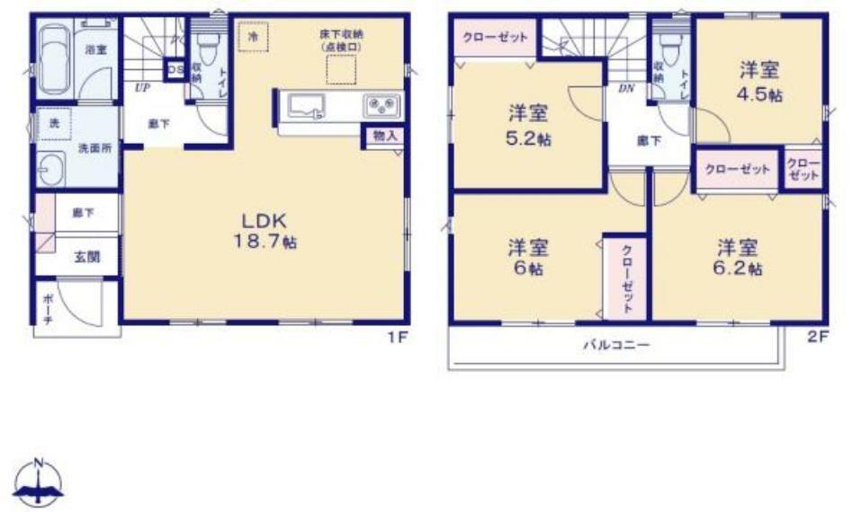 間取り図 災害に強い家、確かな品質の住まい