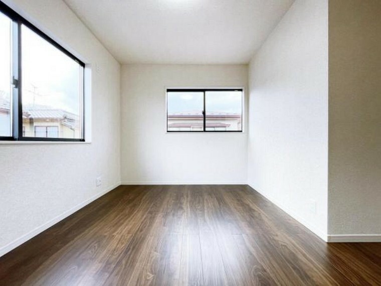 子供部屋 （2階洋室・6.5帖）シンプルなデザインだからこそライフスタイルに合わせて多彩に使うことができるお部屋です。
