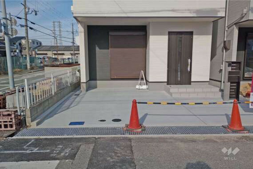 駐車場 物件の駐車スペース［2023年12月11日撮影］