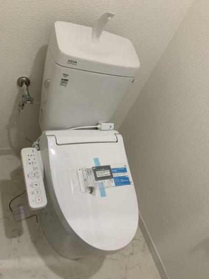 トイレ 温水洗浄便座付きのトイレです