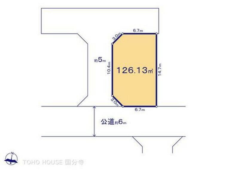 区画図 図面と異なる場合は現況を優先