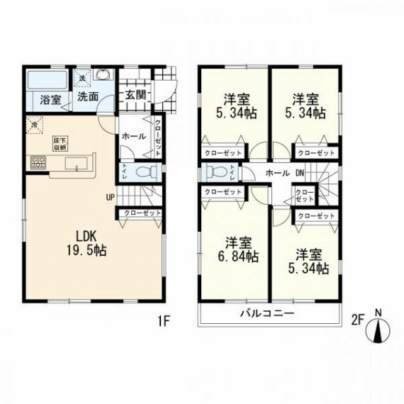 間取り図 4LDK