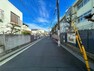 現況写真 前面道路含む現地土地写真