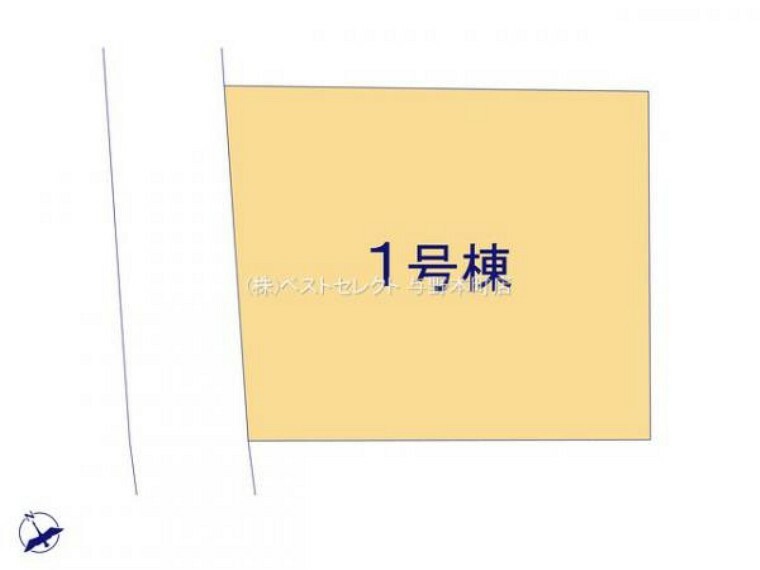 区画図 ■JR埼京線『与野本町』駅までバス停『領家』よりバス6分、徒歩13分！