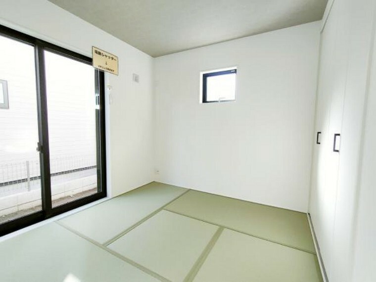 和室 リビングと隣接する4.5帖の畳スペースがあるのもいいですね