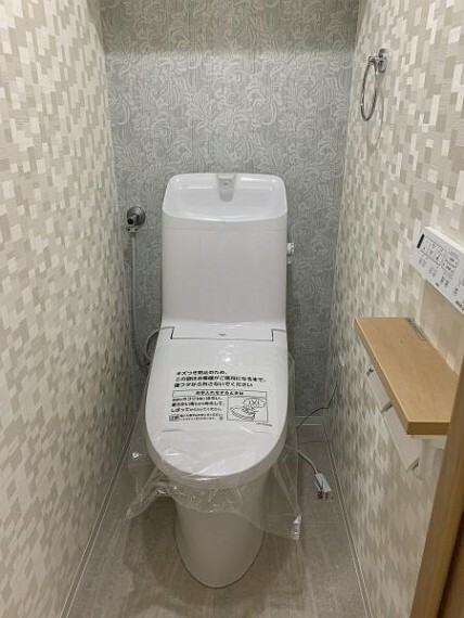 トイレ 温水洗浄機能付きトイレです！