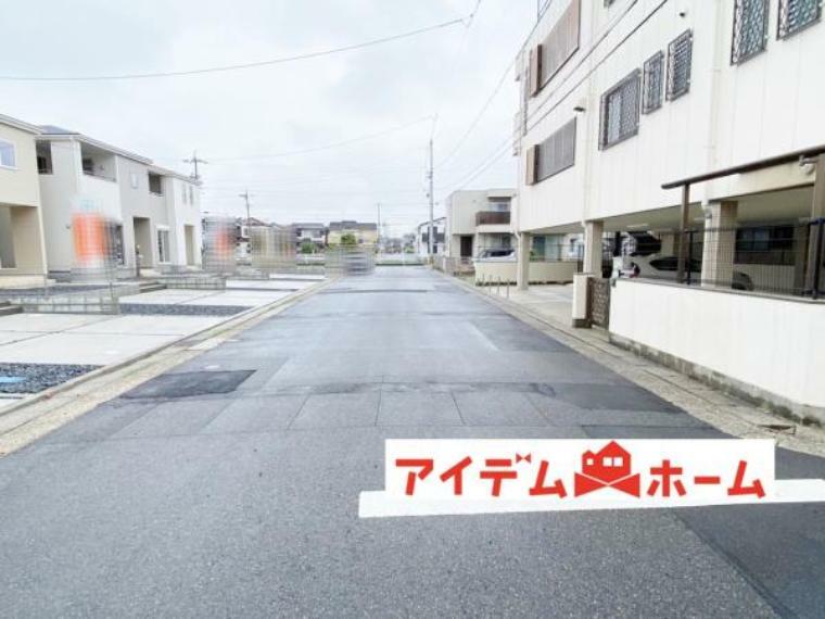 現況写真 前面道路 2024年4月23日撮影