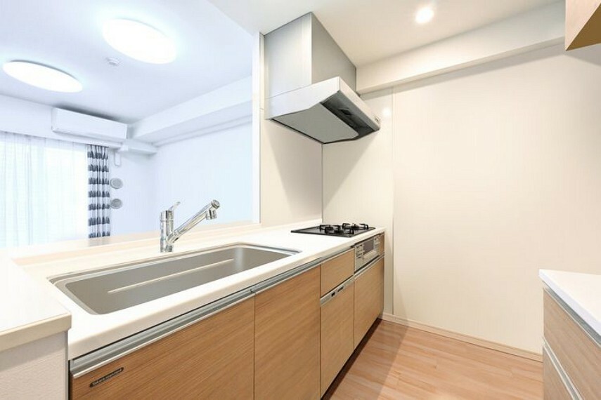 キッチン 食洗器付きのキッチン※家具や小物はCGにより加工しております。