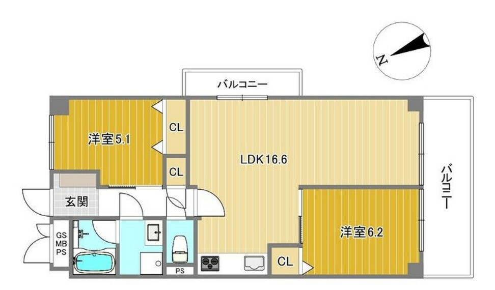 間取り図 室内リフォーム済！ハウスドゥ住之江では即日のご見学にもご対応可能です