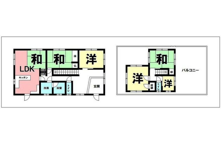 間取り図 4LDK＋納戸＋畳コーナー【建物面積102.88m2（31.12坪）】