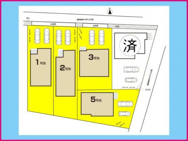 区画図 5号棟　区画図