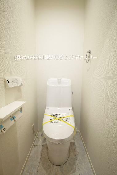 トイレ 1階と2階にお手洗いございます。　1号棟:現地写真2024.3.22撮影