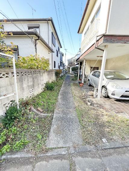 現況写真 間口2.5m　現地写真2022.11.14撮影