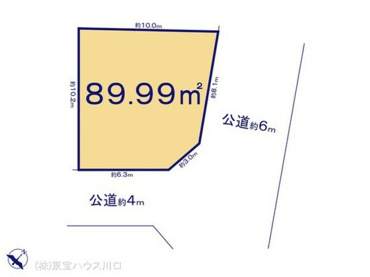 区画図 図面と異なる場合は現況を優先