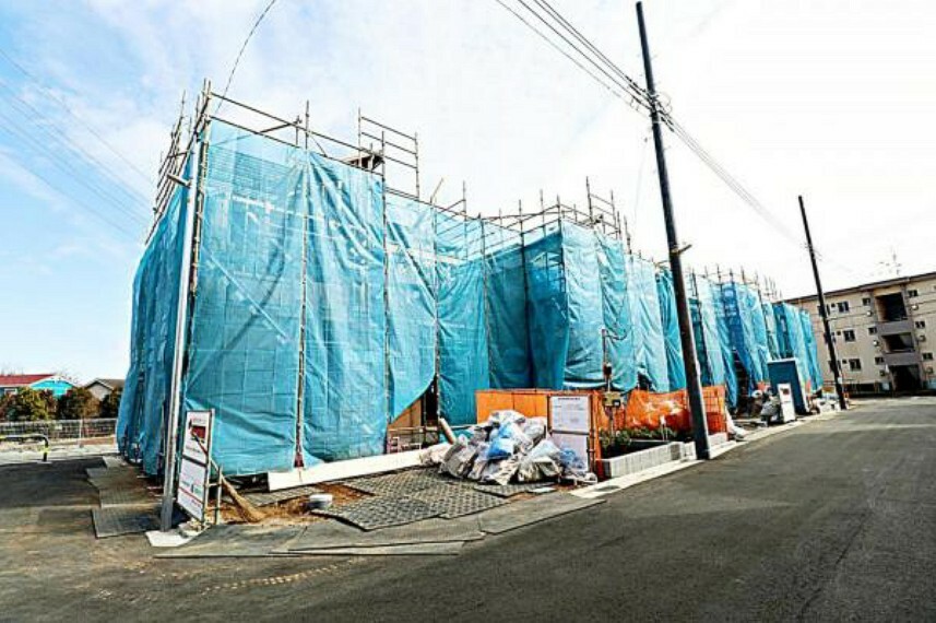 現況外観写真 「ひばりヶ丘駅」徒歩圏に全4棟の新築邸誕生！