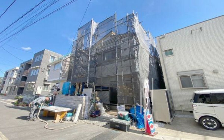 現況写真 建築中の写真です。