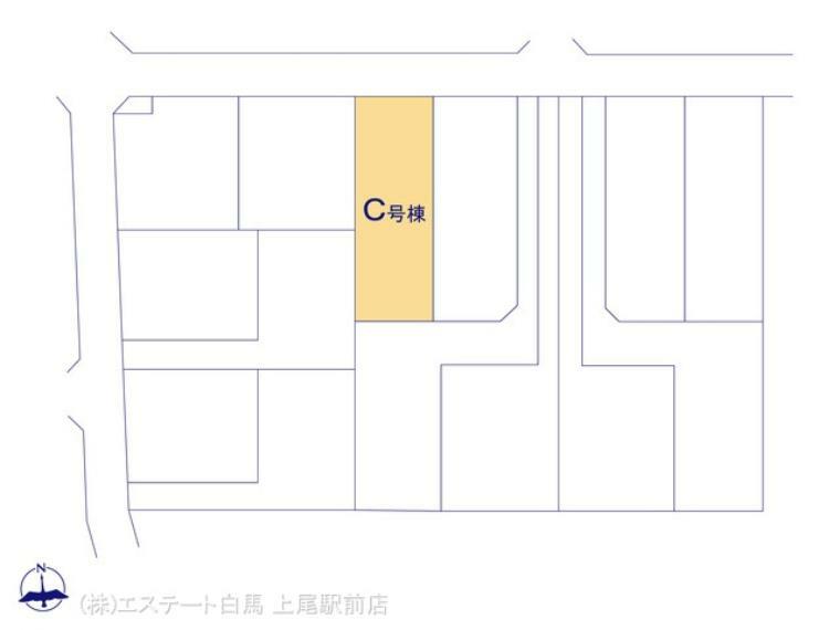 区画図 図面と異なる場合は現況を優先