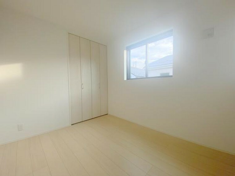 ■2階洋室4.6帖、全室クローゼット付きでお部屋がスッキリ片付きます