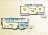 区画図 1-G区画　建物参考プラン間取り図