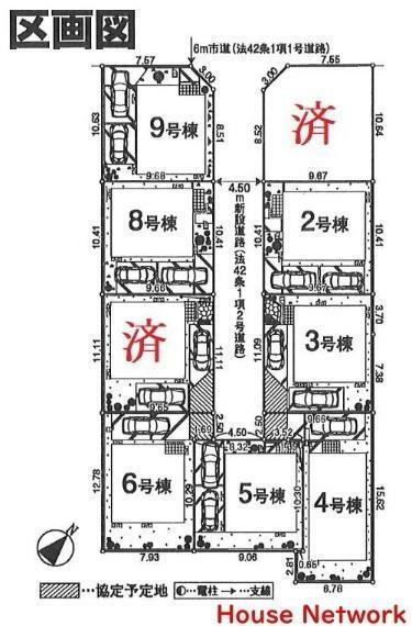 区画図 6号棟・いつでもご案内可能です！