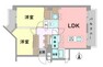 間取り図 ■専有面積:55.67平米の2LDK