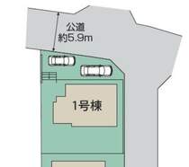 1号棟　土地182.93平米　建物100.81平米