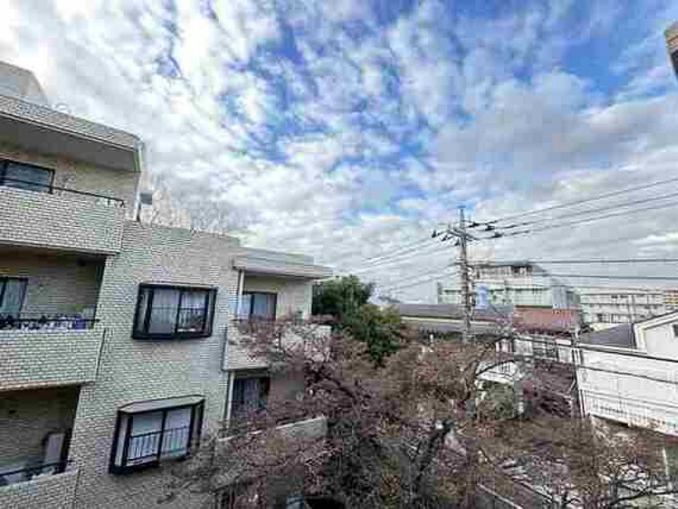 眺望 バルコニーから望む区内の景色は、住環境・快適性と共に有り続ける貴重な「財産」です。本邸宅に住まう事で手に入れるものは、きっと日常にとっても貴重な存在となるはずです。