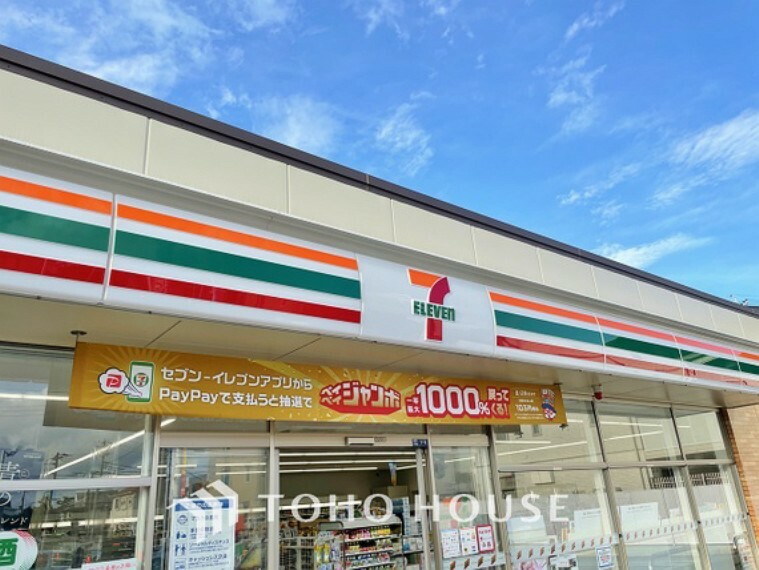 コンビニ セブンイレブン市川総合病院前店416m