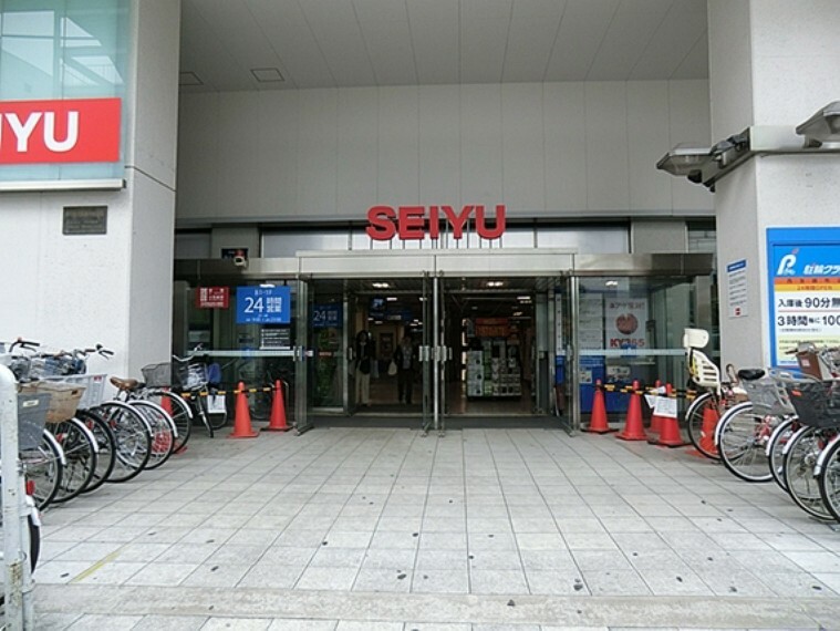 スーパー 西友調布店:徒歩6分（457m）