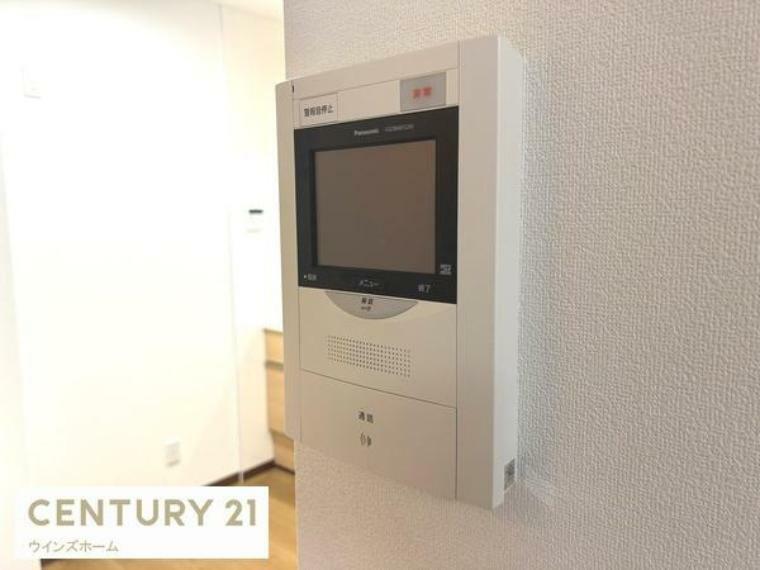 専用部・室内写真 来客時に便利なTVモニター付インターホン！