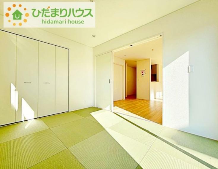 和室 赤ちゃんスペースや客間など、多彩な用途で使用できる和室