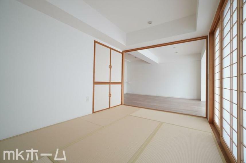 和室 あると落ち着く和室には押入も完備されており、客間としてだけでなく収納などに利用できるスペースです！