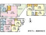 区画図 参考プラン:賃貸併用住宅延床面積:167.2m2