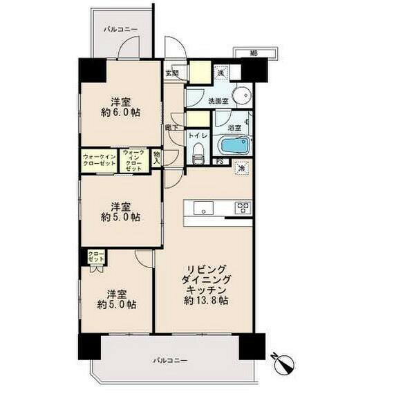 間取り図 物件の陽当りや通風、周辺環境や街並みなど、資料には掲載していない情報をぜひ現地でご確認ください。