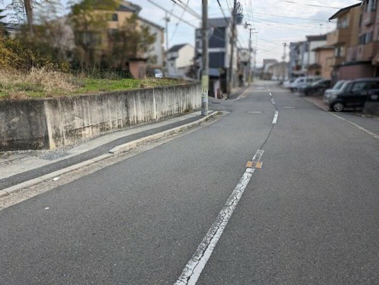 現況写真 前面道路です！