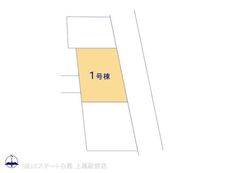 区画図 図面と異なる場合は現況を優先