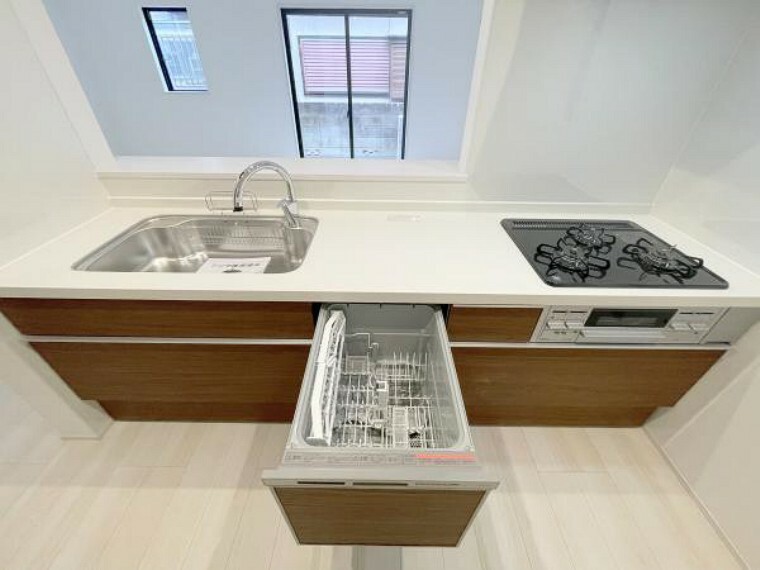 キッチン ■ビルトイン食洗機＆タッチレス水栓付きシステムキッチン