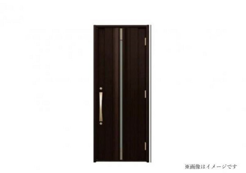 【玄関ドア】三協アルミ・防火ドアファノーバR0402K2仕様・カラー:ディープマホガニ
