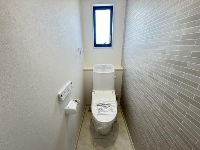 トイレ 2階にもトイレがあるので、朝の混雑も解消！