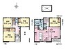 間取り図 ■建物面積:110.53平米の2階建て4LDKタイプ新築戸建