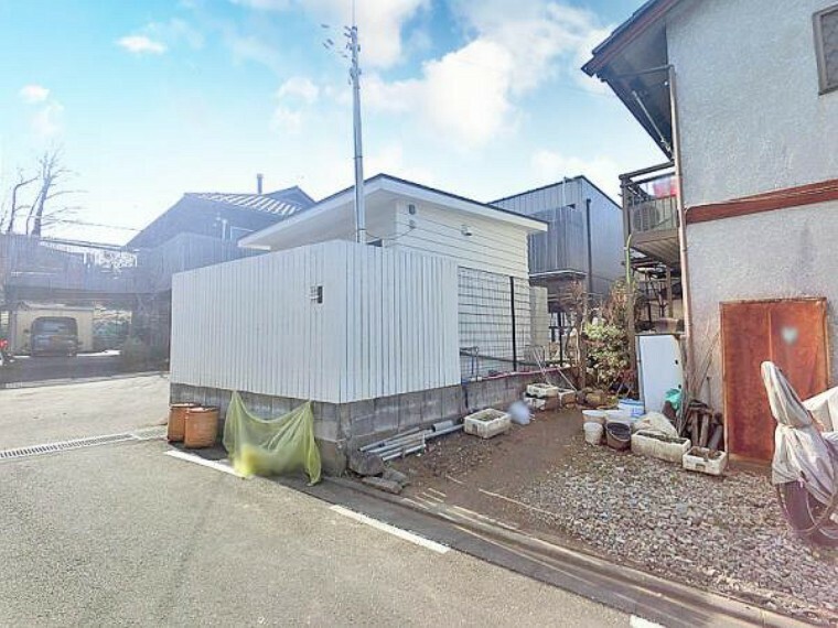 現況写真 土地49坪以上、多彩なプランが可能な広さ