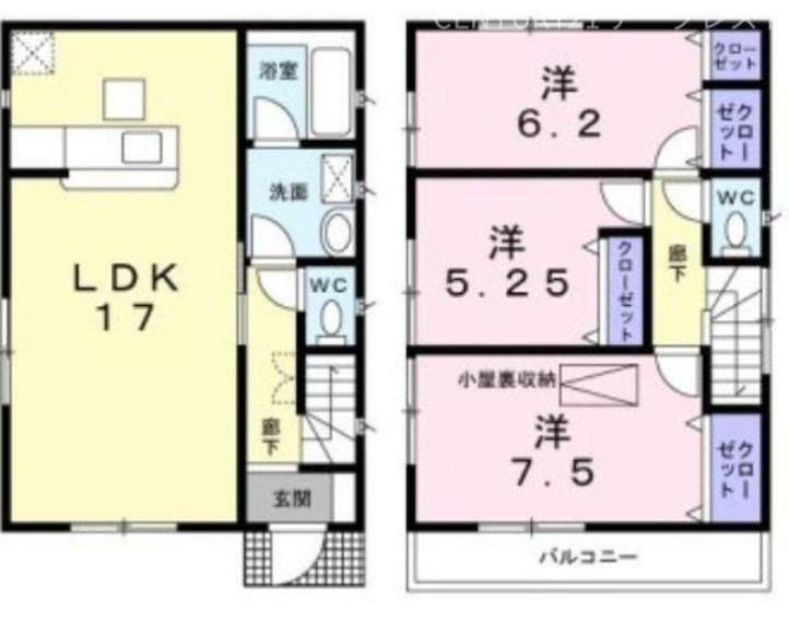 間取り図 ～House Layout～リビングは20帖を超える大空間。家族が集まるリビングに。大きなソファやダイニングテーブルなど家具選びが楽しくなる間取りに