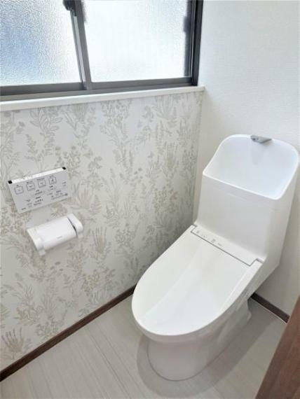 トイレ 【リフォーム済】トイレは新品に交換予定です。