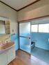 洗面化粧台 【リフォーム前】浴室と洗面スペースは廊下側に広げます
