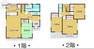 間取り図 4LDK水周りの動線がよい間取りです