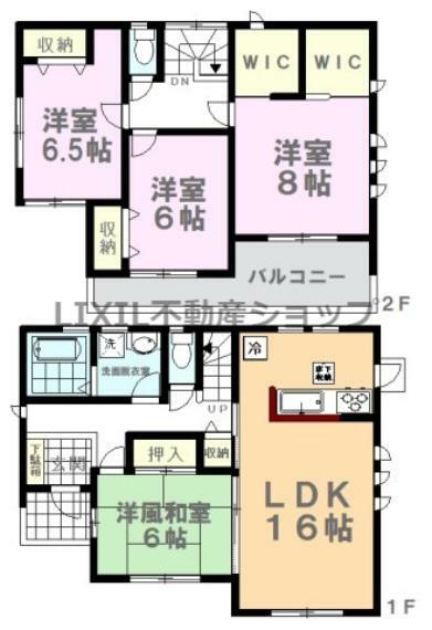 間取り図 【間取り図】間取り図です。