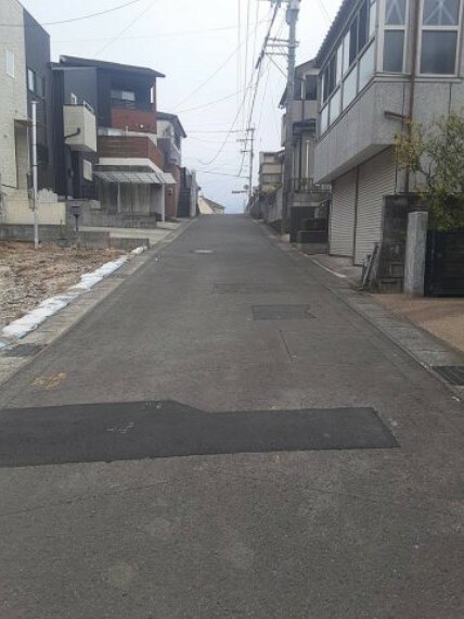 現況写真 前面道路です！