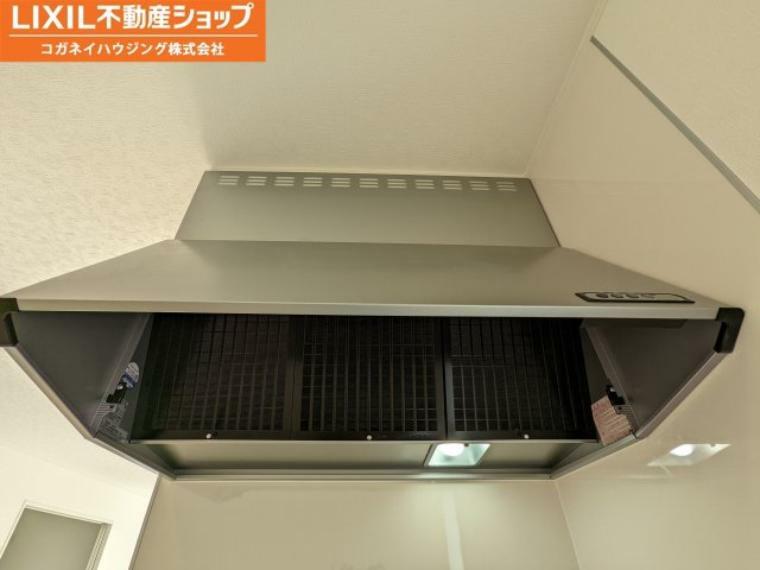 冷暖房・空調設備 スタイリッシュな換気扇です。