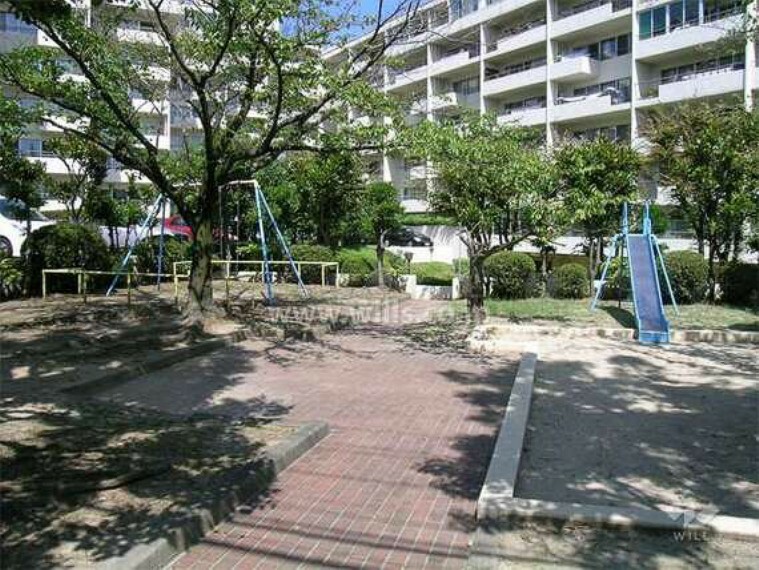 敷地に隣接する公園